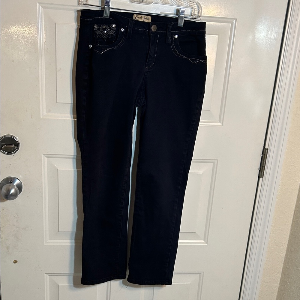 Rock & Roll Cowgirl Dark Straight Leg Jeans